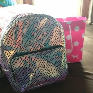 Pink Vs mini backpack